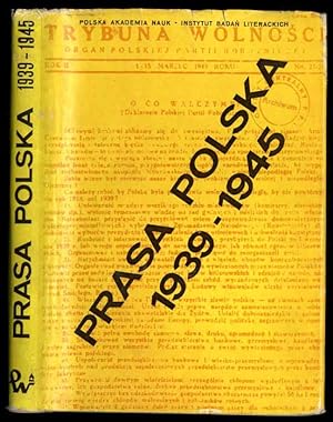 Bild des Verkufers fr Prasa polska w latach 1939-1945 zum Verkauf von POLIART Beata Kalke