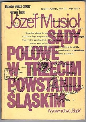 Immagine del venditore per Sady polowe w III powstaniu slaskim venduto da POLIART Beata Kalke
