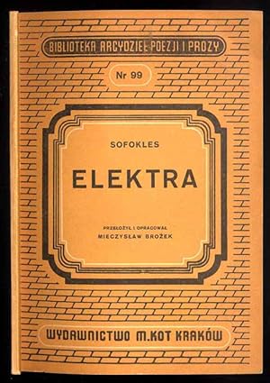 Seller image for Elektra for sale by POLIART Beata Kalke