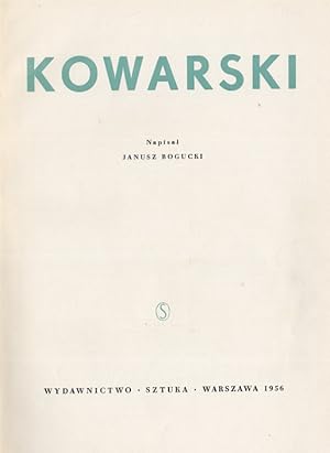 Seller image for Kowarski for sale by POLIART Beata Kalke