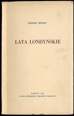 Seller image for Lata londynskie for sale by POLIART Beata Kalke