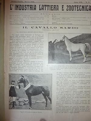 "Reggio Emilia, Marzo 1921 - L'INDUSTRIA LATTIERA E ZOOTECNICA ( L'INDUSTRIA DEL LATTE ). Organo ...