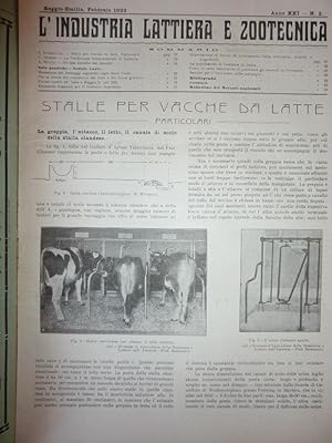 "Reggio Emilia, Febbraio 1923 - L'INDUSTRIA LATTIERA E ZOOTECNICA ( L'INDUSTRIA DEL LATTE ). Orga...