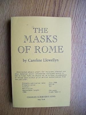 Seller image for The Masks of Rome for sale by Scene of the Crime, ABAC, IOBA