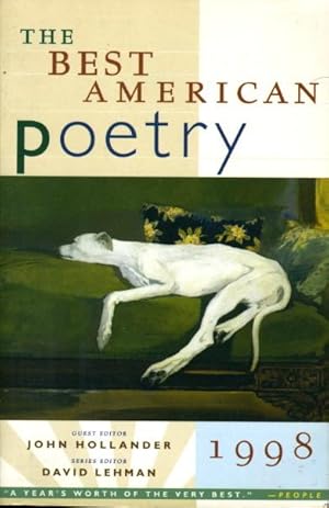 Seller image for THE BEST AMERICAN POETRY 1998. for sale by Bookfever, IOBA  (Volk & Iiams)