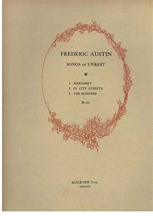 Seller image for Songs of Unrest: 1. Margaret; 2. In City Streets; 3. The Sleepers. With Piano accompaniment for sale by Bailgate Books Ltd