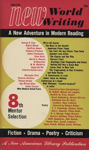 Imagen del vendedor de New World Writing 8 : Eighth Mentor Selection a la venta por Philip Smith, Bookseller