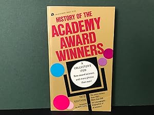 Bild des Verkufers fr History of the Academy Award Winners: 1973 Edition zum Verkauf von Bookwood