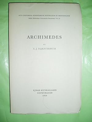 Immagine del venditore per Archimedes venduto da Expatriate Bookshop of Denmark