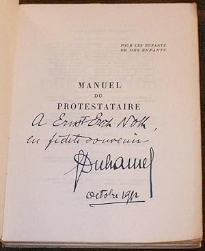 Manuel du Protestataire.