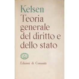 Seller image for Teoria generale del diritto e dello Stato for sale by Libreria Antiquaria Giulio Cesare di Daniele Corradi