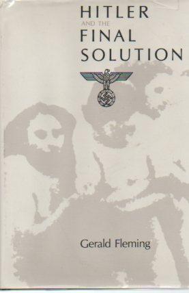 Image du vendeur pour Hitler and the Final Solution mis en vente par Bookfeathers, LLC