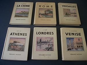 Venise - Londres - Athènes - Versailles - Rome - La Chine - Istanbul - Tahiti. 8 volumes de la Co...