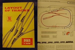 Bild des Verkufers fr Layout of Tracks - N 1:160 / 9mm zum Verkauf von Buchantiquariat Uwe Sticht, Einzelunter.