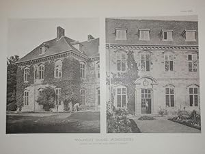 A Photographic Illustration of Wolvesey House in Winchester. Published in 1900.