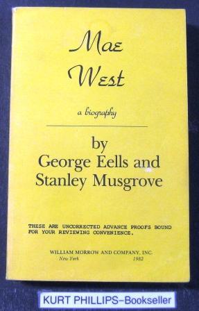 Imagen del vendedor de Mae West: A Biography a la venta por Kurtis A Phillips Bookseller