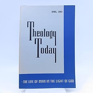 Seller image for Theology Today April 1963 for sale by Shelley and Son Books (IOBA)