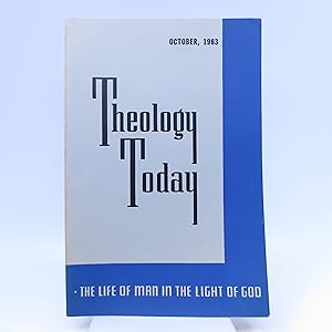 Image du vendeur pour Theology Today October 1963 mis en vente par Shelley and Son Books (IOBA)
