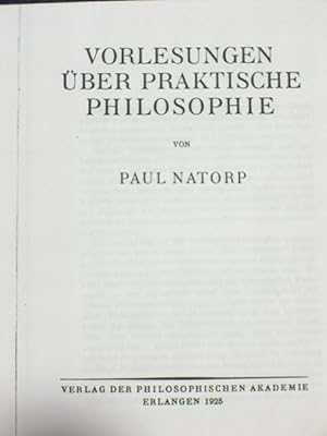 Vorlesungen über Praktische Philosophie (Kopie)