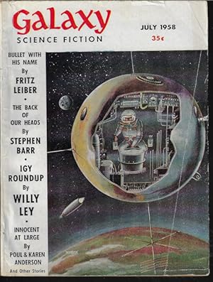 Immagine del venditore per GALAXY Science Fiction: July 1958 venduto da Books from the Crypt