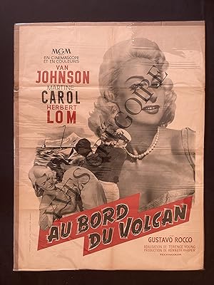 AU BORD DU VOLCAN (ACTION OF THE TIGER)-AFFICHE 60 CM X 80 CM