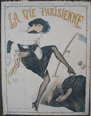 La VIE PARISIENNE. 57th Annee, No 2. Samedi 11 Janvier 1919