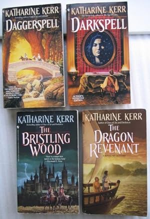 Seller image for Deverry series: book (1) one "Daggerspell", book (2) two "Darkspell", book (3) three "The Bristling Wood", book (4) four "The Dragon Revenant" -complete in four volume the "Deverry" series for sale by Nessa Books