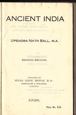 Seller image for Ancient India for sale by Clausen Books, RMABA