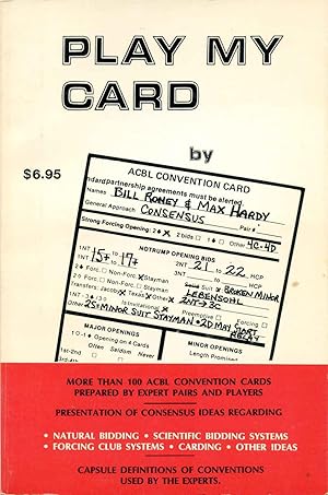Seller image for PLAY MY CARD. for sale by Kurt Gippert Bookseller (ABAA)