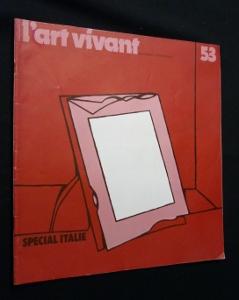 Bild des Verkufers fr Chroniques de l'art vivant, n 53, novembre 1974 : spcial Italie zum Verkauf von Abraxas-libris
