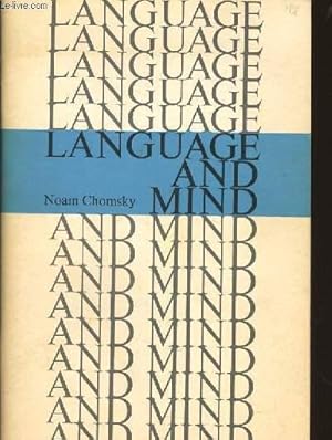 Image du vendeur pour LANGUAGE AND MIND mis en vente par Le-Livre