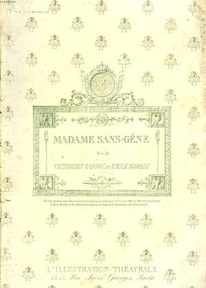 Image du vendeur pour MADAME SANS-GNE. COMEDIE EN 3 ACTES PRECEDEE D'UN PROLOGUE. mis en vente par Le-Livre