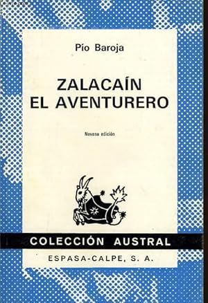 Imagen del vendedor de ZALACAIN EL AVENTURERO a la venta por Le-Livre