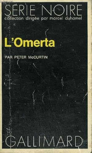 Omerta by Peter Mccurtin - AbeBooks
