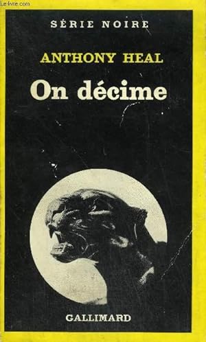 Bild des Verkufers fr COLLECTION : SERIE NOIRE N 1760 ON DECIME zum Verkauf von Le-Livre