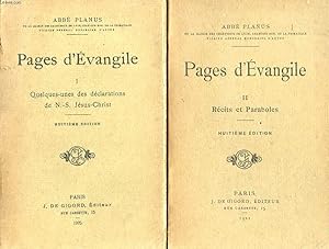 Bild des Verkufers fr PAGES D'EVANGILES TOME 1 & 2 zum Verkauf von Le-Livre
