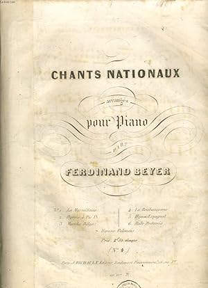 Seller image for CHANTS NATIONAUX arrangs pour piano la brabanconne for sale by Le-Livre