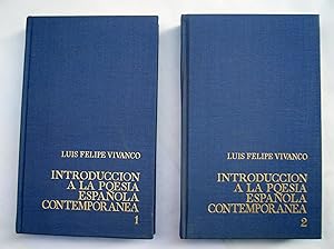 Seller image for Introduccin a La Poesa Espaola Contemporanea for sale by La Social. Galera y Libros