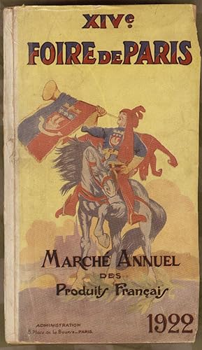 XIV ème FOIRE DE PARIS-MARCHE DES PRODUITS FRANCAIS-1922
