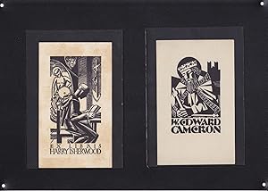 2 EX-LIBRIS DE: HARRY ISHERWOOD y W. EDWARD CAMERON