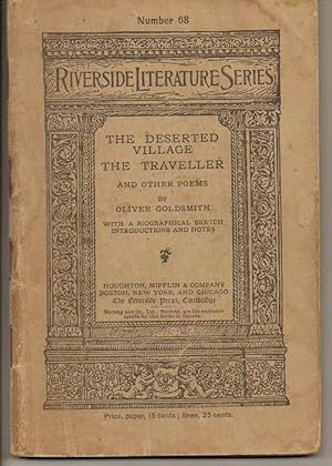 The Riverside Literature Series The Deserted Village/The Traveller and other poems