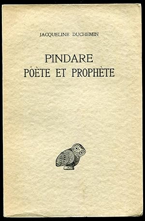 Pindare, Poete et Prophete