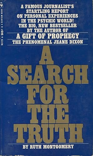 Seller image for A Search For The Truth for sale by Kenneth A. Himber