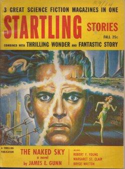 Bild des Verkufers fr STARTLING Stories: Fall 1955 zum Verkauf von Books from the Crypt