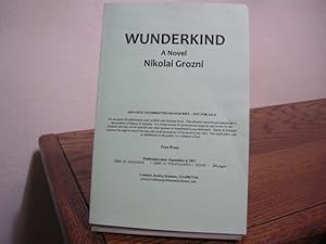 Imagen del vendedor de Wunderkind a la venta por Bungalow Books, ABAA