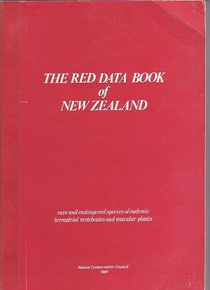 Seller image for The Red Data Book of New Zealand: Rare and Endangered Species of Endemic Terrestrial Vertebrates and Vascular Plants for sale by Renaissance Books, ANZAAB / ILAB
