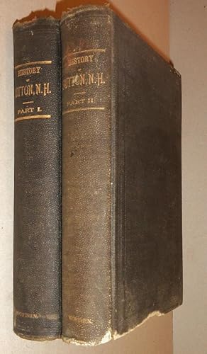 Imagen del vendedor de The History of Sutton, New Hampshire: Consisting of the Historical Collections of Erastus Wadleigh, Esq. , in Two Volumes a la venta por DogStar Books