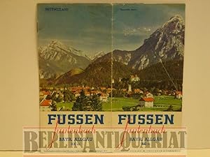 Seller image for Fssen - Faulenbach, Bayrisches Allgu. Herausgegeben vom Landesfremdenverkehrsverband Mnchen und Sdbayern. for sale by BerlinAntiquariat, Karl-Heinz Than