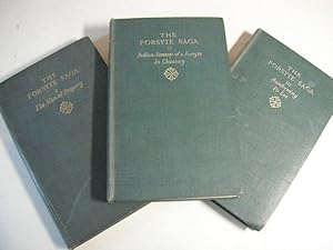 The Forsyte Saga: 3 Volume Set (Vol. I. The Man of Property, Vol. II. Indian Summer of a Forsyte ...