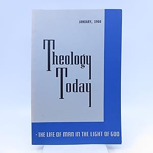 Seller image for Theology Today January 1966 for sale by Shelley and Son Books (IOBA)